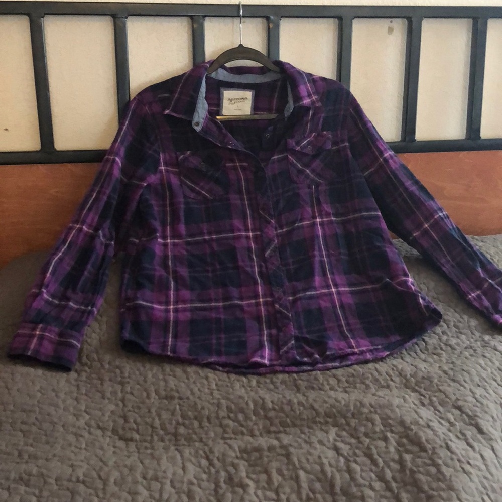 Purple Plaid Flannel